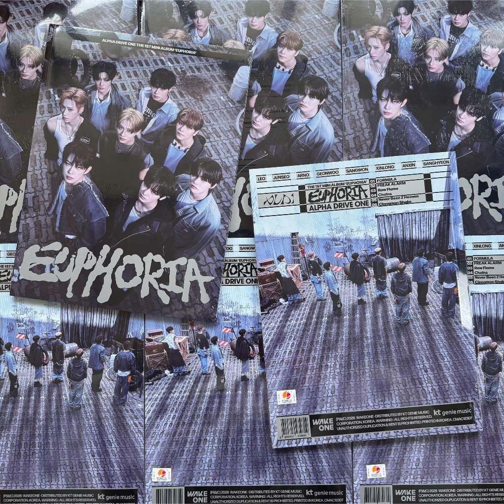 Bộ ảnh album ALPHA DRIVE ONE - EUPHORIA
