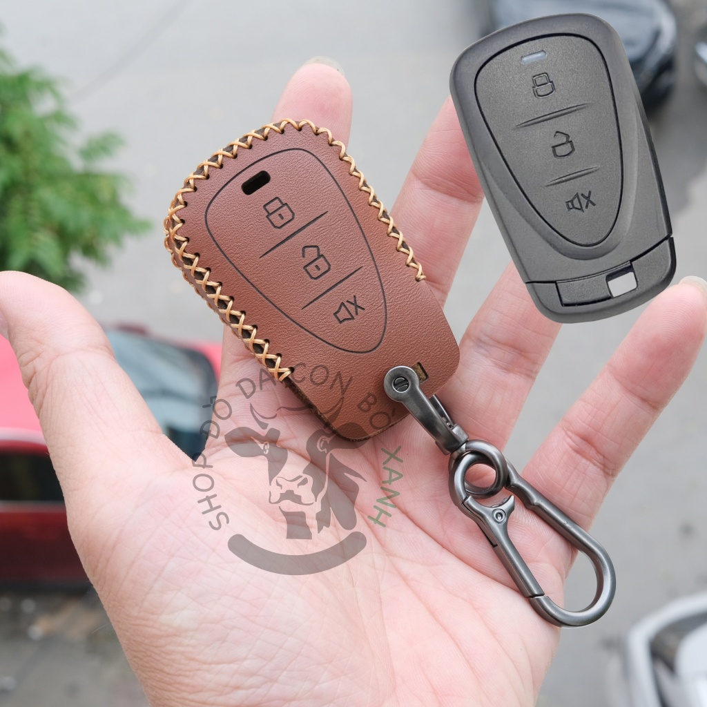 Bao da chìa khoá Xe SYM, SYM PRITI 125 NAGA 150 TUSCANY 150 TPBW 125 handmade da thật