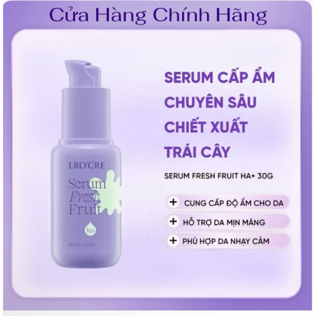 Serum trái cây tươi HA+ MẪU MỚI( CHÍNH HÃNG HSD 2027 )