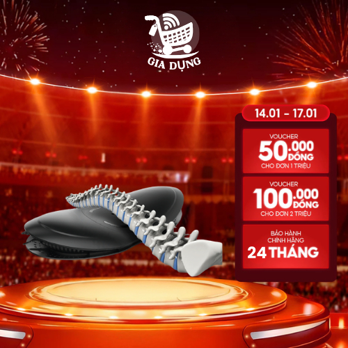 Máy massage lưng Rowanto DT08 giảm đau mỏi thắt lưng, thoát vị đĩa đệm, Bảo hành chính hãng 12 tháng