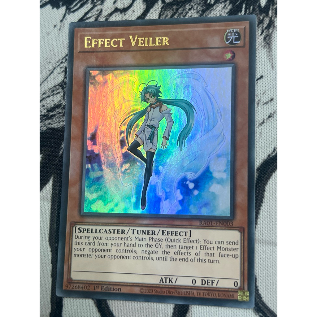 [YGO Edison] Thẻ bài Yugioh: Effect Veiler | EN