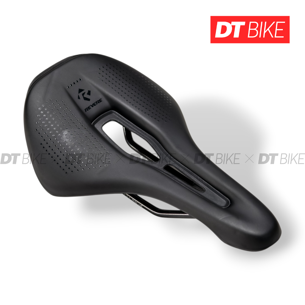Yên Khoét Lỗ Có Hốc Gió REVERE Total Black Taiwan - Yên City, Touring, MTB, Road Bike - DT Bike