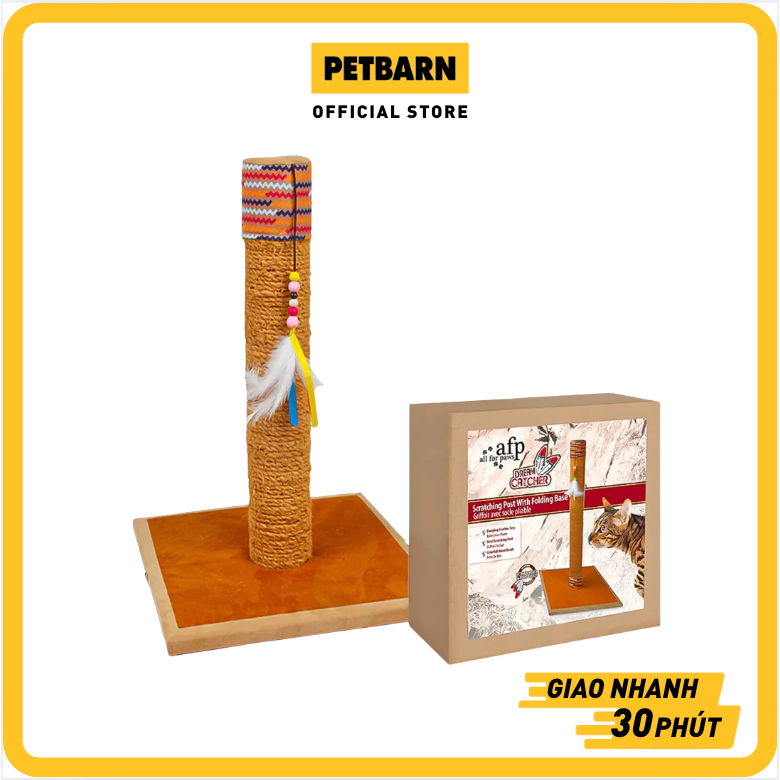 Trụ cào móng cho mèo AFP Dream Catcher Catori Scratching Post Size 39x39x58cm PETBARN