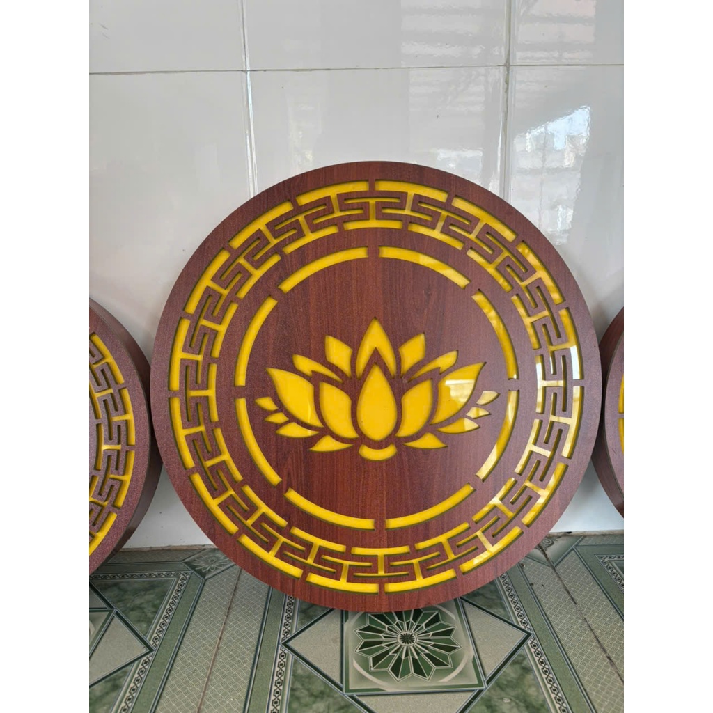 Đèn Thờ Hoa Sen trang trí bàn thờ nhiều kích thước