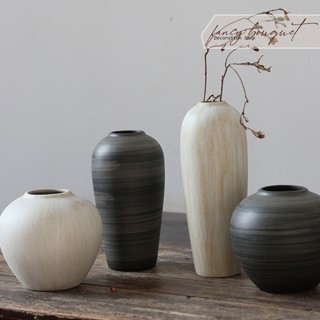 Bình gốm Jingdezhen Zhong nghệ thuật❤️FREESHIP❤️ Bình phật - Bình thiền trầm tĩnh an lành