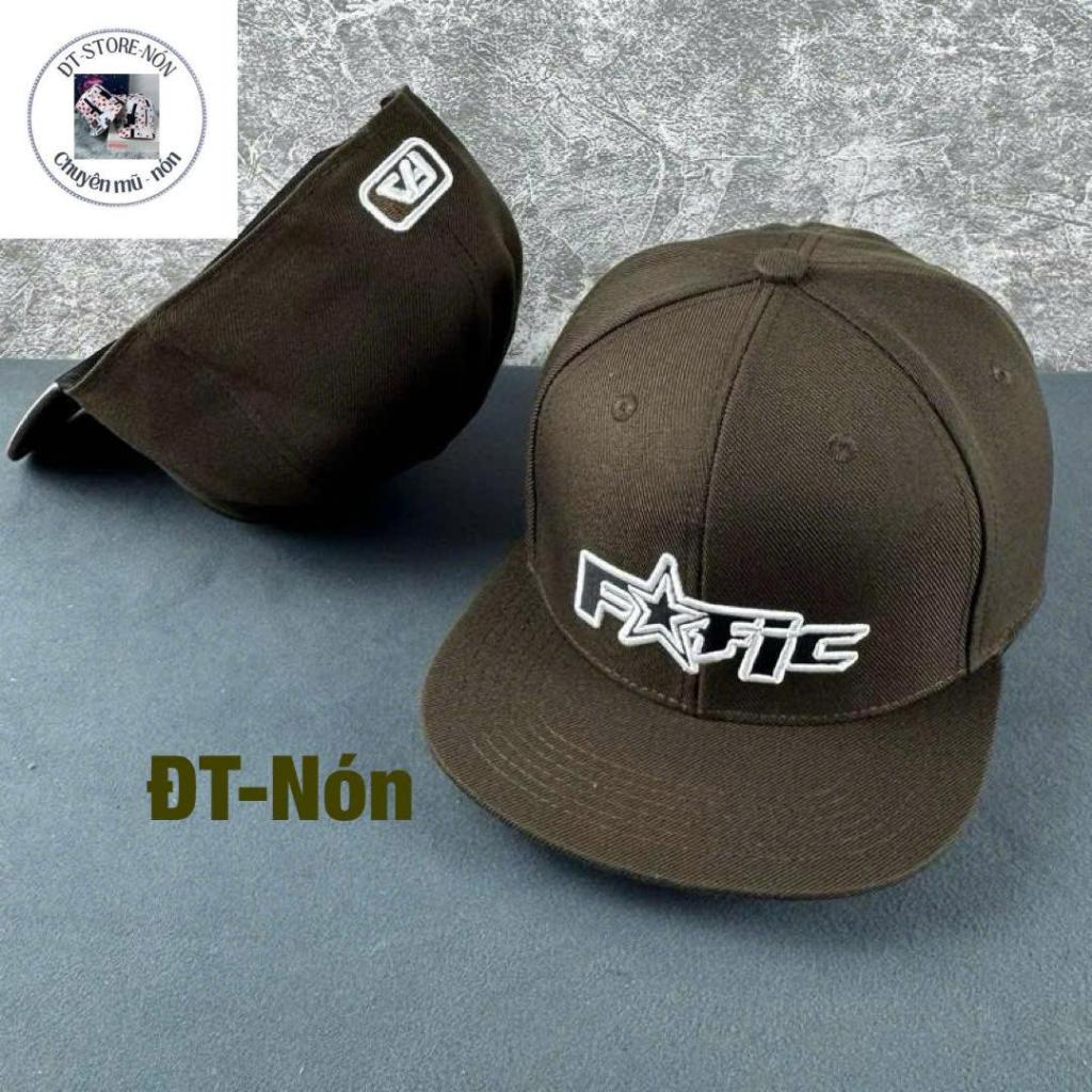 Mũ snapback unisex bít đuôi đội ngược (size 56-58cm) thêu FAFIC cực đẹp - Nón hiphop phối màu chuẩn | BigBuy360 - bigbuy360.vn