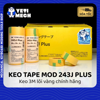 Keo tape mod 3M Nhật 243J Plus | Keo tape mod bàn phím cơ | Yeti Mech