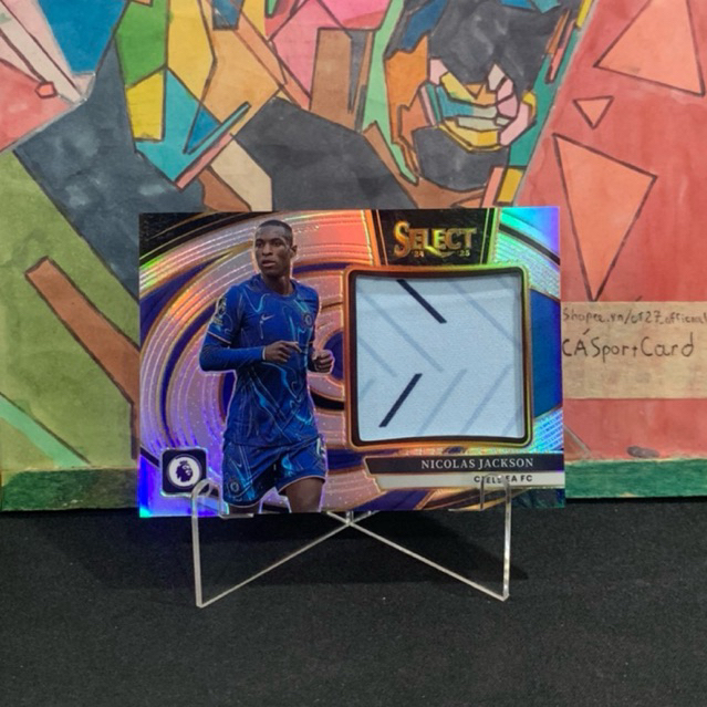 Nicolas Jackson | PATCH | SELECT 24/25 | PANINI PRIZM