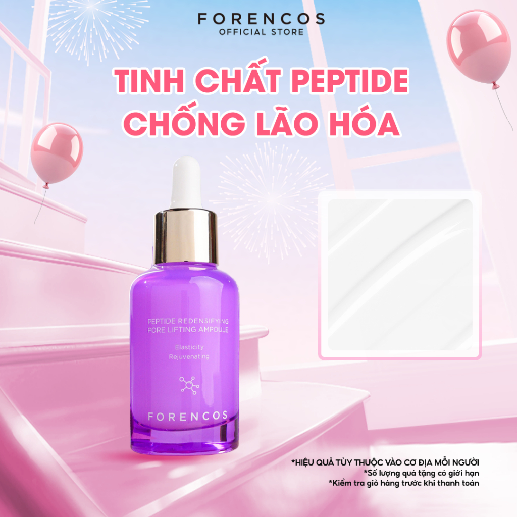 Serum tinh chất Peptide làm săn chắc làn da FORENCOS Peptide Redensifying Pore Lifting Ampoule 50ml