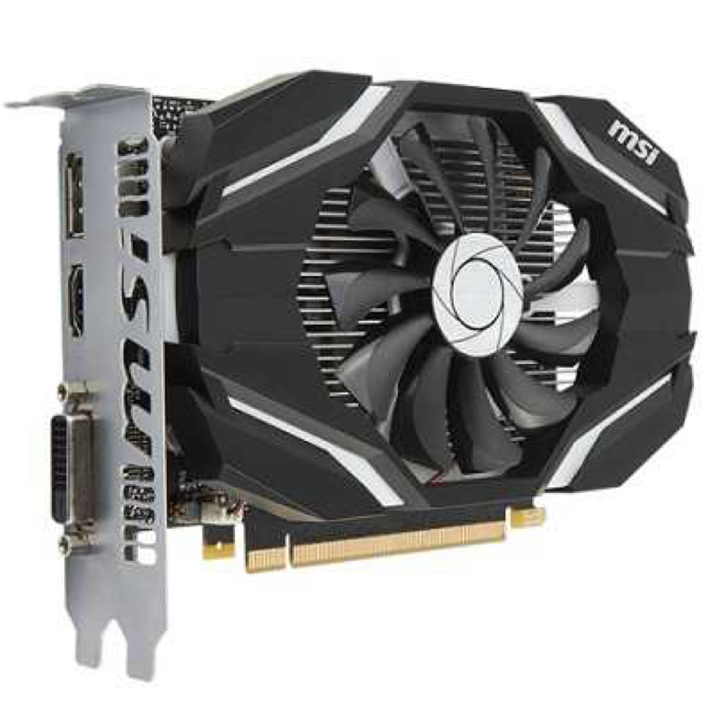 Card màn Hình MSI GTX 1050 Ti 4GT OCV1 (4G-128bit-GDDR5) | VGA Cũ - Nguyên bản