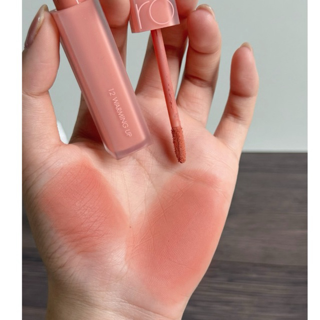 Son Kem Bùn Blur 12 Cam Nude , Son Kem Lì Blur Fudge Tint 12 Warming Up