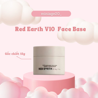 [GỐC CHIẾT 15G] Kem lót RE D EAR.TH V10 Energised Face Base chiết 15g dưỡng ẩm da trước trang điểm