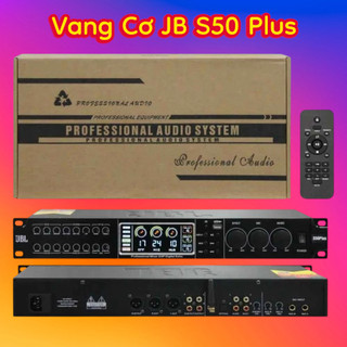 Vang Cơ Karaoke JB S50 Plus, Chỉnh Bass - Mid - Treble Riêng Biệt, Echo Reverb Mượt Mà, Chống Hú Hiệu Quả