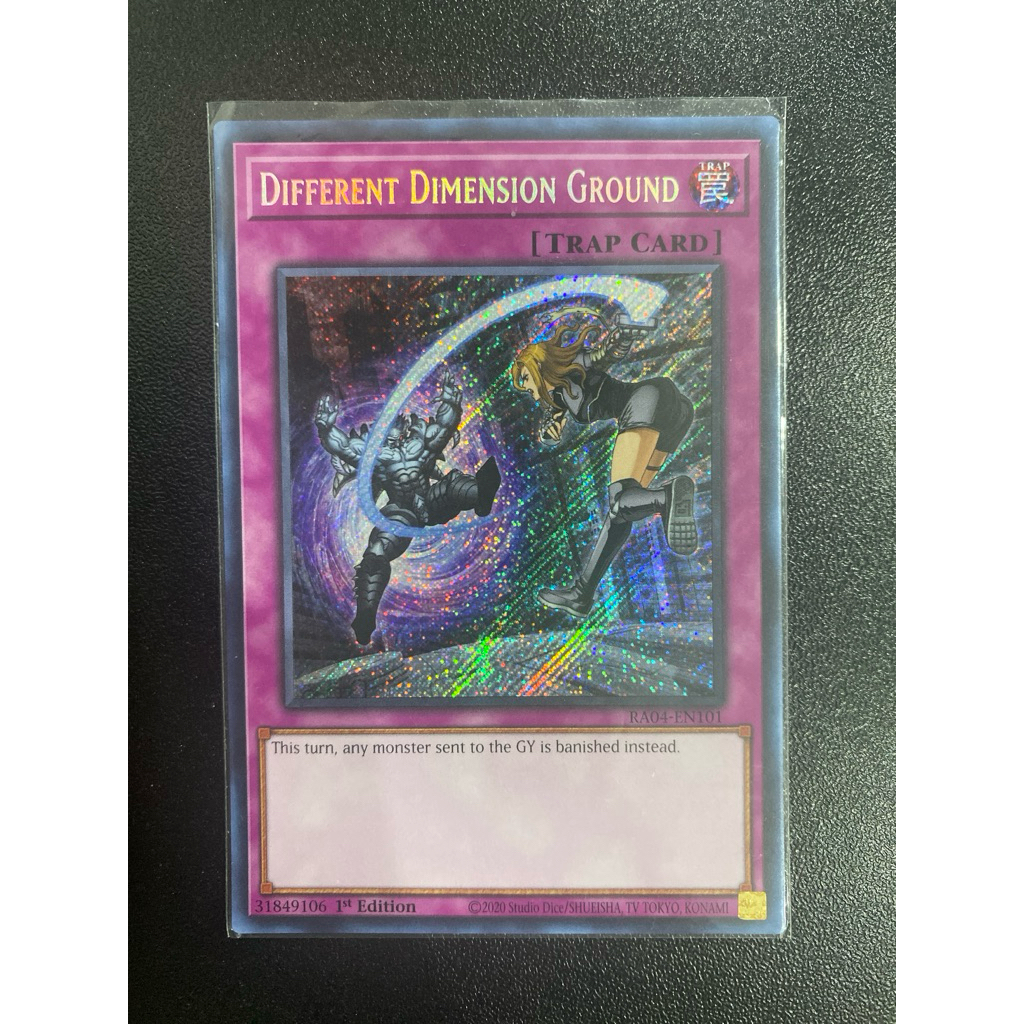 Different Dimension Ground - Secret TCG - RA04-EN101