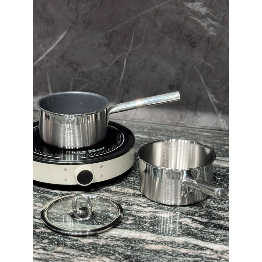 Xoong bột BEHOME 3 lớp size 14*8 cm