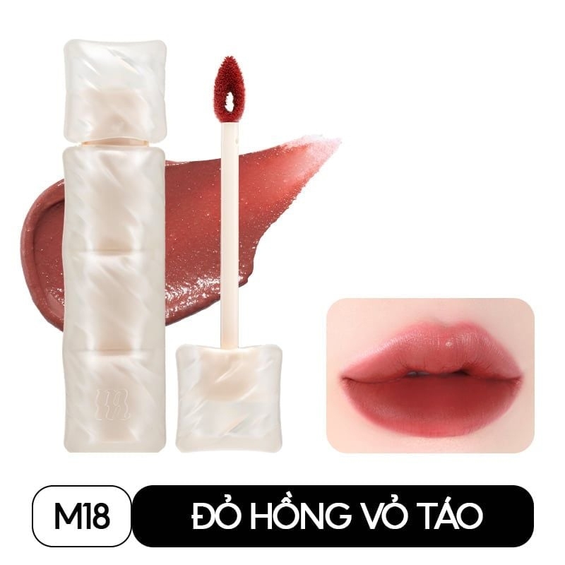 Son Phao Kem Lì Mềm Mịn Như Bơ, Lâu Trôi Merzy Puffer Mellow Tint 3.7g