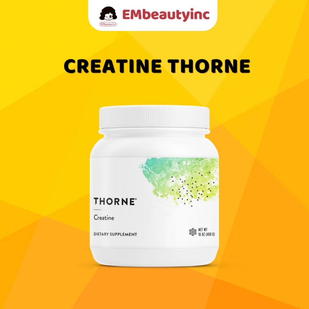 THORNE Creatine Monohydrate Micronized 450G – Tăng sức mạnh & tập trung, hỗ trợ tập luyện, tăng cơ 5