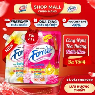 Nước Xả Vải Forever 2.2Kg Thơm Như Nước Hoa, Lưu Hương Suốt 7 Ngày.