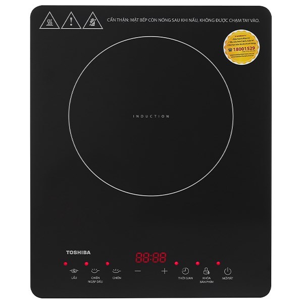 Bếp từ đơn Toshiba IC-20R2SV 2000W hàng chính hãng 100% trưng bày mới 99% Công suất vùng nấu-2000W