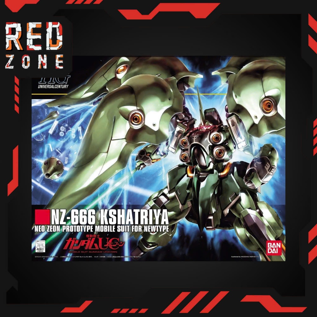 Mô Hình Lắp Ráp 1/144 HGUC NZ-666 KSHATRIYA Chính Hãng Bandai