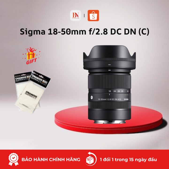 [Bảo hành 24 tháng] Sigma 18-50mm f/2.8 DC DN (C) Chính Hãng