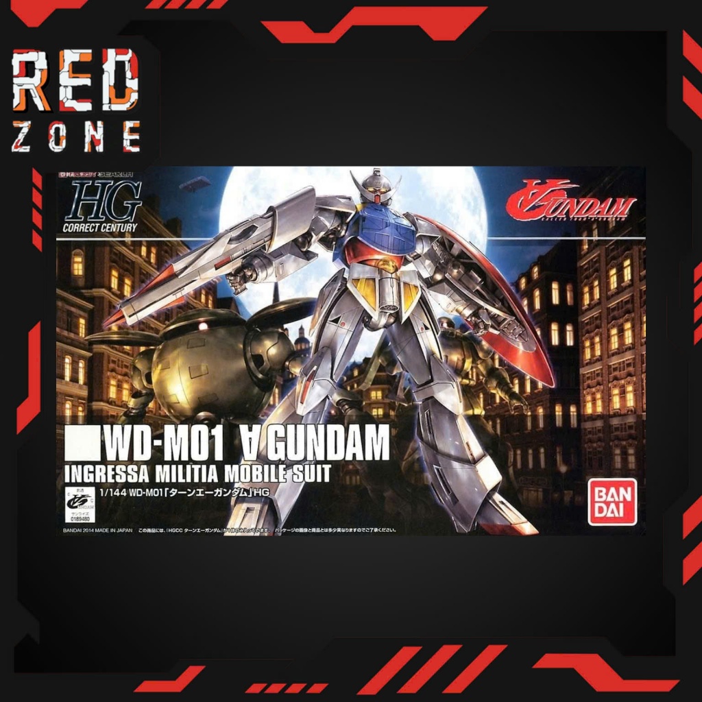 Mô Hình Lắp Ráp HGCC 1/144 Turn A GUNDAM Chính Hãng Bandai