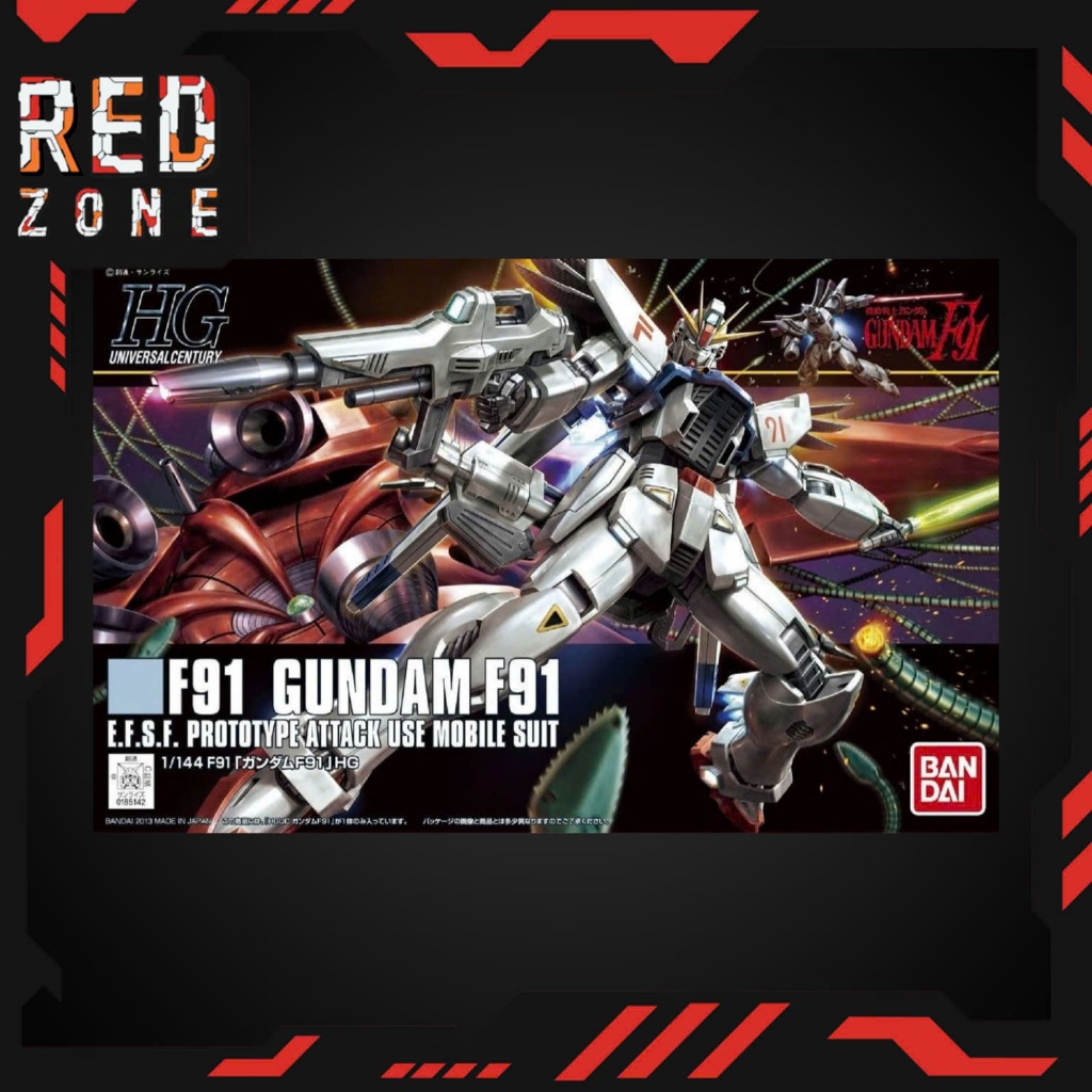 Mô Hình Lắp Ráp 1/144 HGUC GUNDAM F91 Chính Hãng Bandai