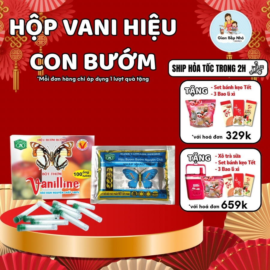 Ống Bột Vani Hiệu Thơm Chính Hãng - Gian Bếp Nhỏ Orino