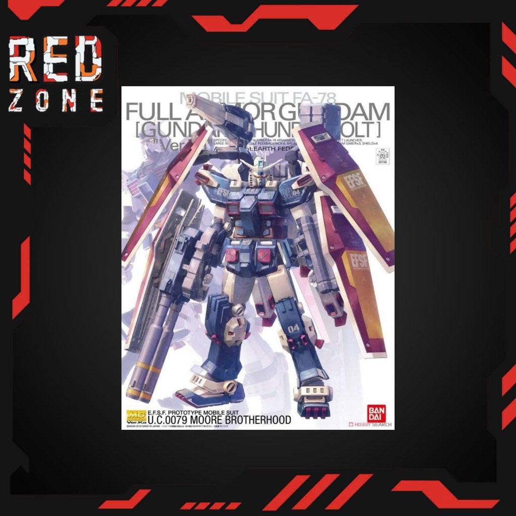 Mô Hình Lắp Ráp MG 1/100 FULL ARMOR GUNDAM Ver.Ka [GUNDAM THUNDERBOLT] Chính Hãng Bandai