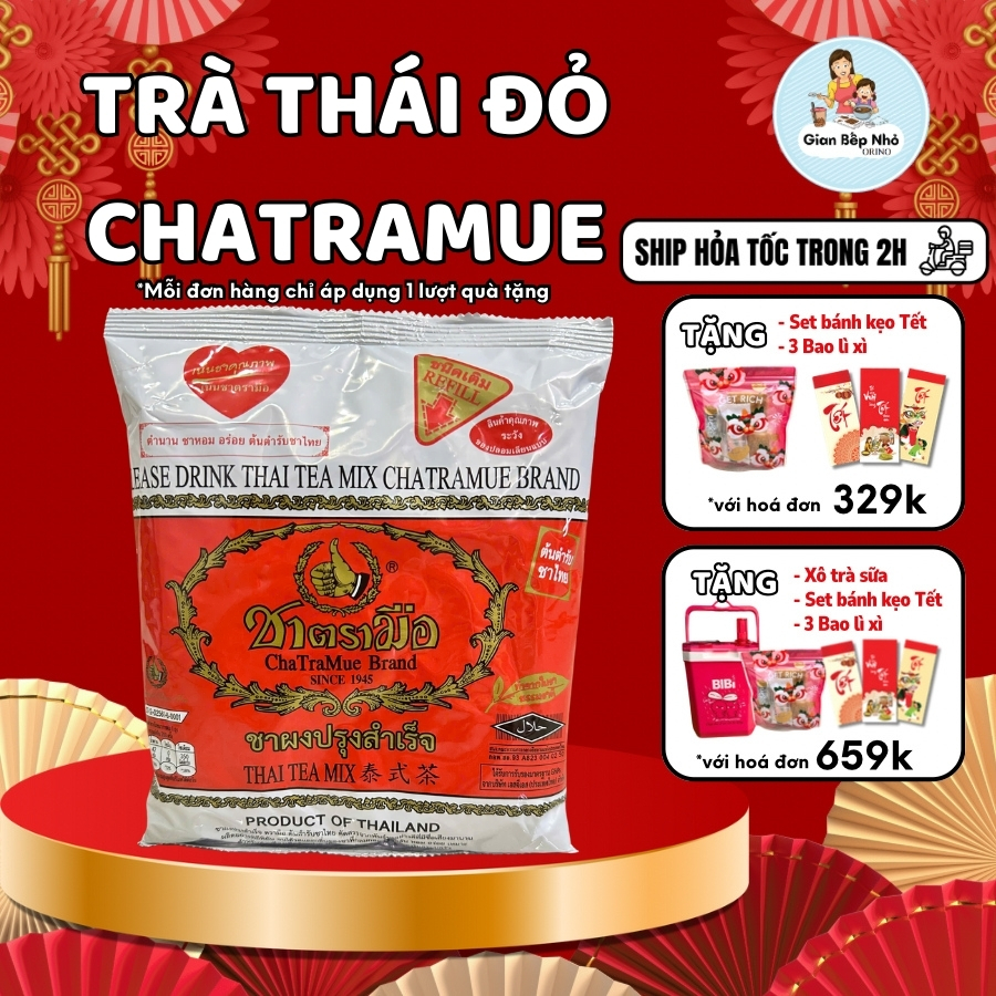 TRÀ THÁI ĐỎ - NGUYÊN LIỆU NẤU TRÀ SỮA THÁI (100G)
