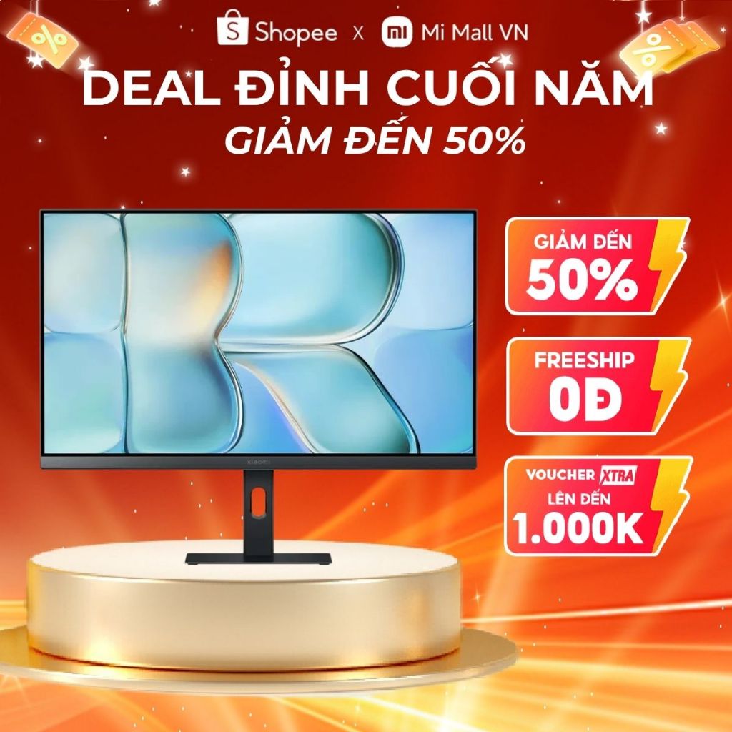 Màn Hình Máy Tính Xiaomi Monitor A24i EU 2026 | IPS | 144 Hz | 6ms | 1920 x 1080 | FHD | 24inch - Bả