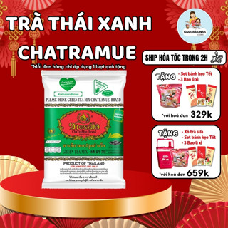 TRÀ THÁI XANH - Nguyên Liệu Nấu Trà Sữa Thái chiết lẻ (100G-200G-500G)
