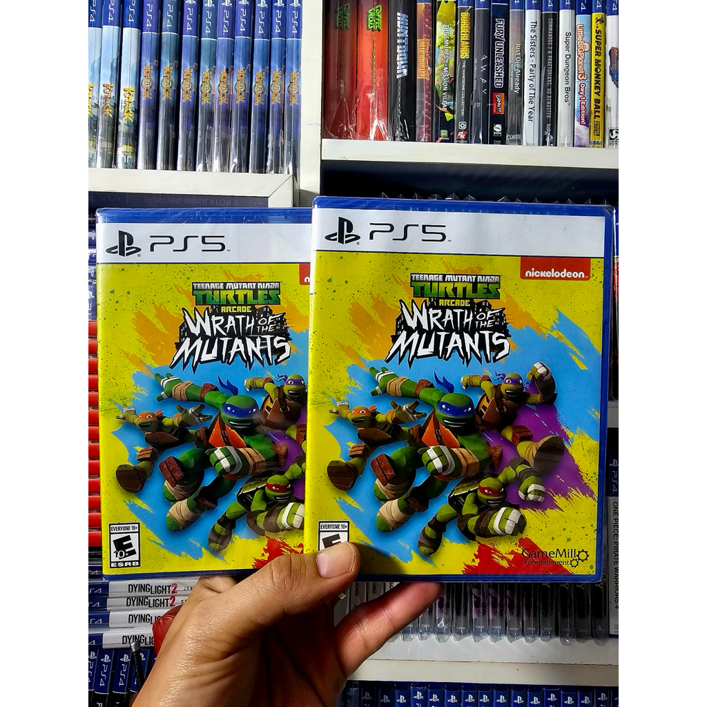 Đĩa game PS5 Teenage Mutant Ninja Turtles Arcade: Wrath of The Mutants