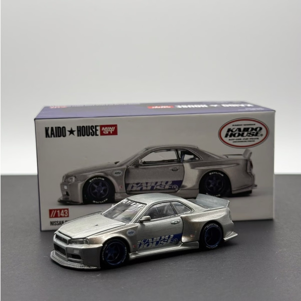 Xe mô hình Mini GT Kaido House Nissan Skyline GT-R(R34)