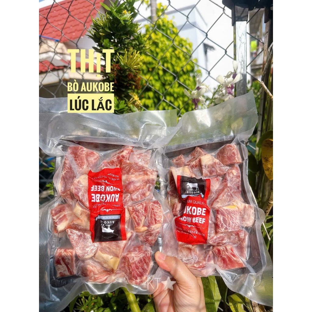 BÒ LÚC LẮC AUKOBE –1kg 2khay (giao hoả tốc)