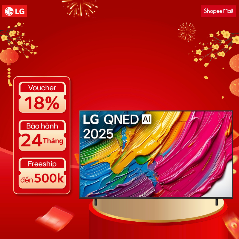 Smart QNED Tivi LG 4K 65 inch 65QNED80ASA