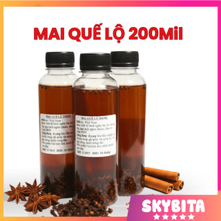 Mai quế lộ chai 200ml chuẩn 9 vị - nước ướp thịt truyền thống thơm ngon đậm đà