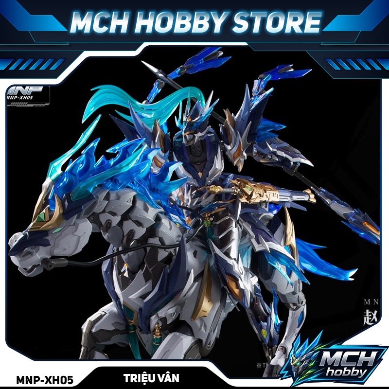 Mô hình model kit MNP-XH05 Triệu Vân 1/72 (Zhao Yun)