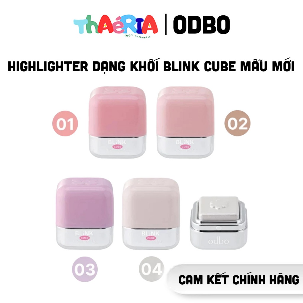 [ODBO] Highlighter dạng khối Blink Cube mẫu mới