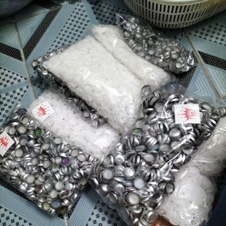 Phôi nút bọc vải nút dẹp ( cúc bọc vải ) gói 500_1000 phôi