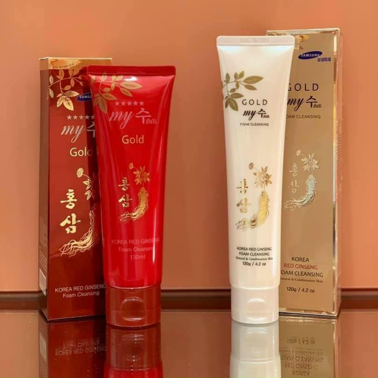 Sữa Rửa Mặt Sâm Đỏ Hàn Quốc