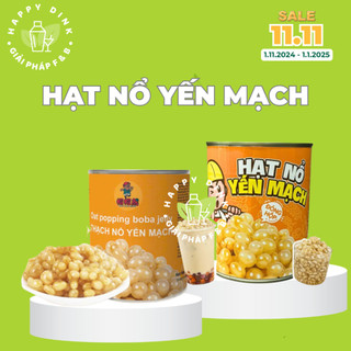 Hạt nổ yến mạch  MAOMAO/TENTENvlon 820g, topping hạt nổ thơm ngon, tiện lợi, không cần chế biến, sữa chua kiều mạch