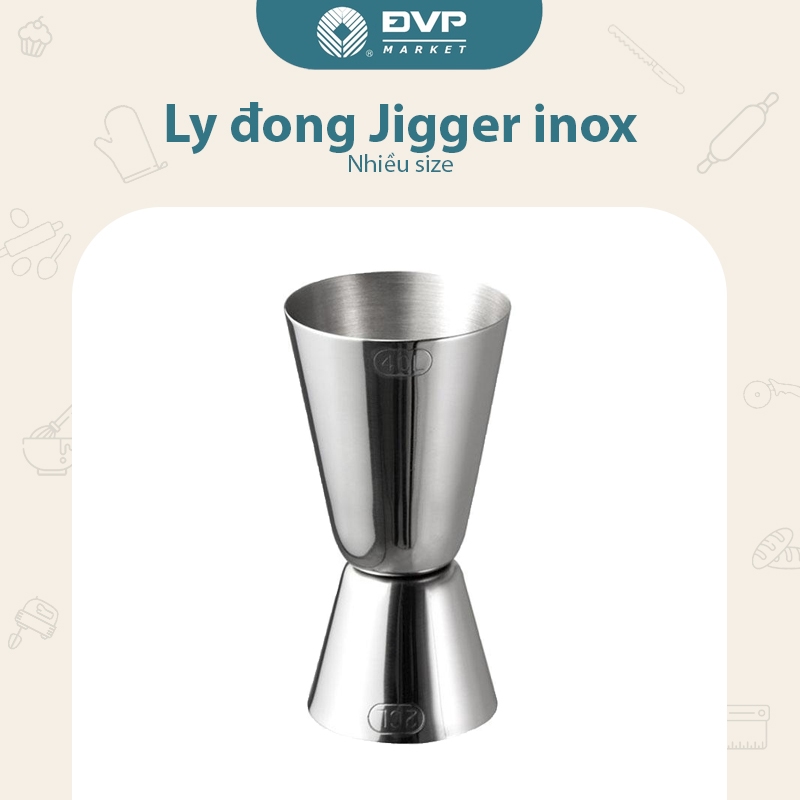 Ly đong Jigger inox