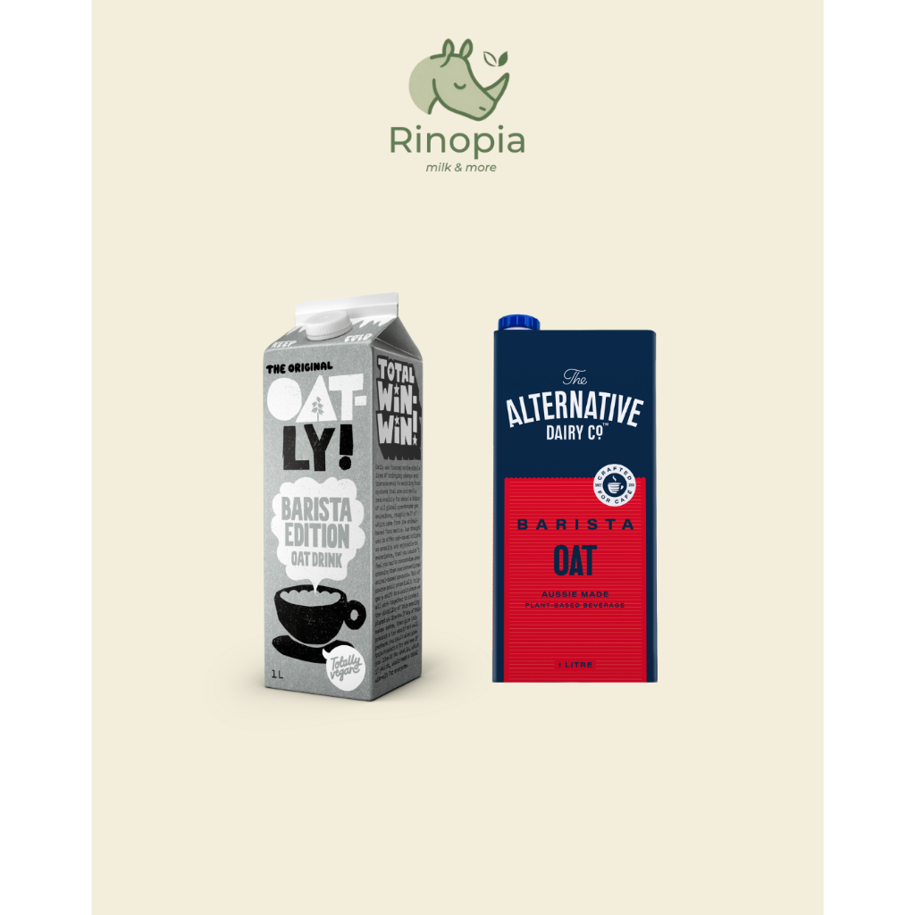 Combo Sữa Yến Mạch Oatly & The Alternative Dairy Co | Không đường – Dành cho cà phê