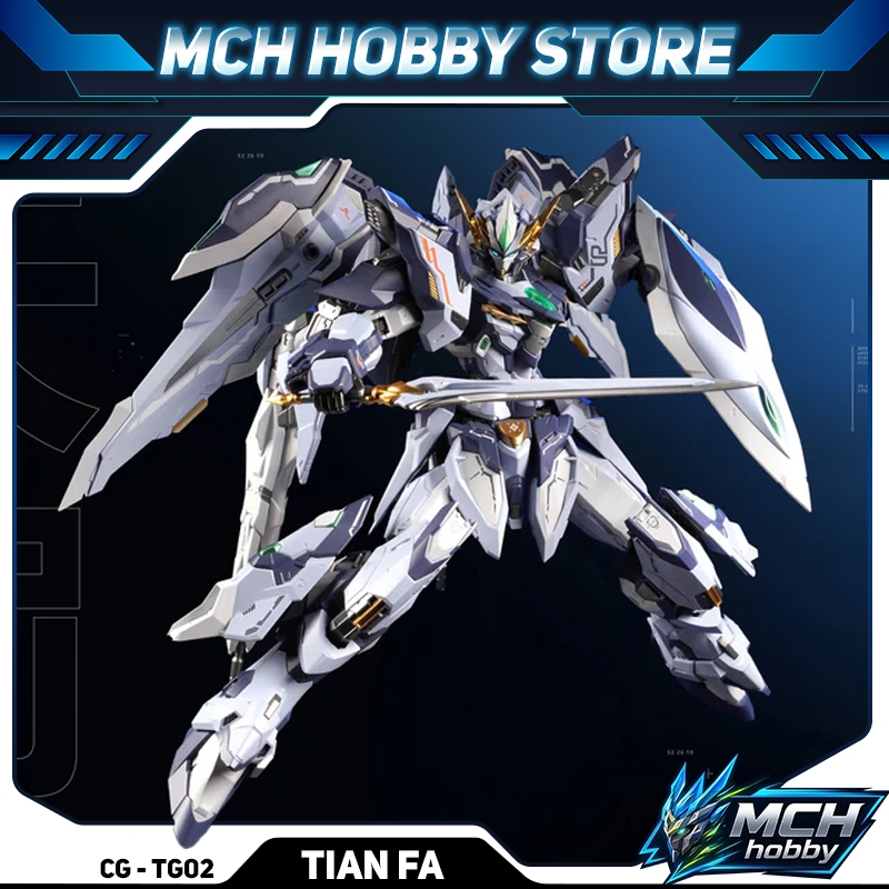Mô hình CangDao CD-TG02 Tian Fa (Thiên Phát) | 1/100 Metal Build