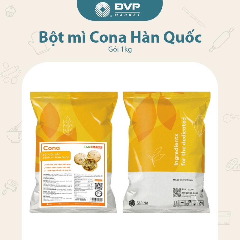 Bột mì Cona Hàn Quốc 1kg