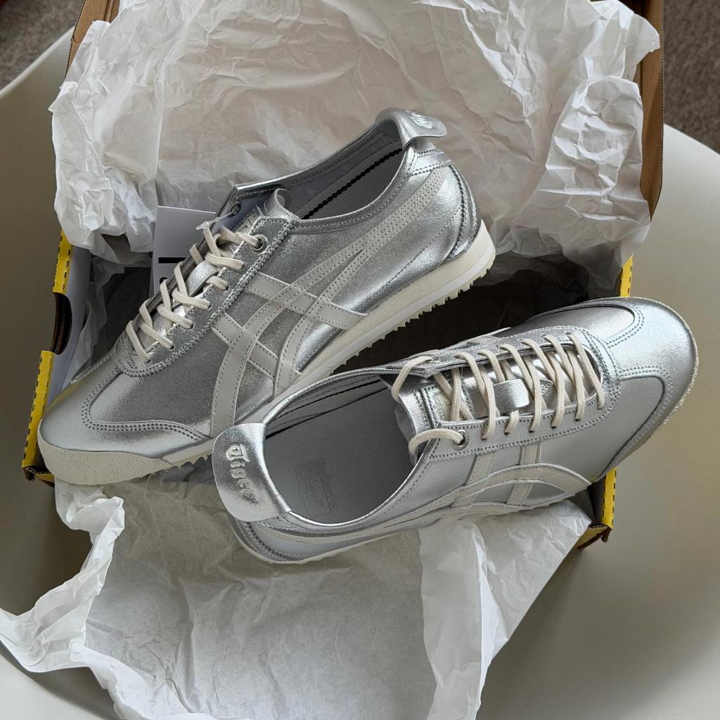 Giày Onitsuka Tiger Mexico 66 SD 'Pure Silver/Cream' - Chuẩn Chính Hãng Full Box Tag Store