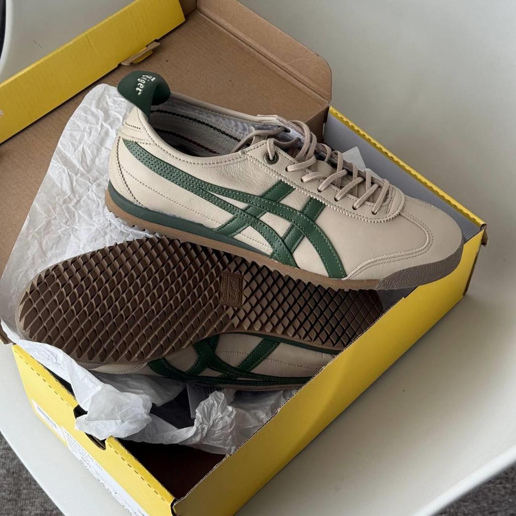 Giày Onitsuka Tiger Mexico 66 SD 'Beige Green' -- Chuẩn Chính Hãng Full Box Tag Store