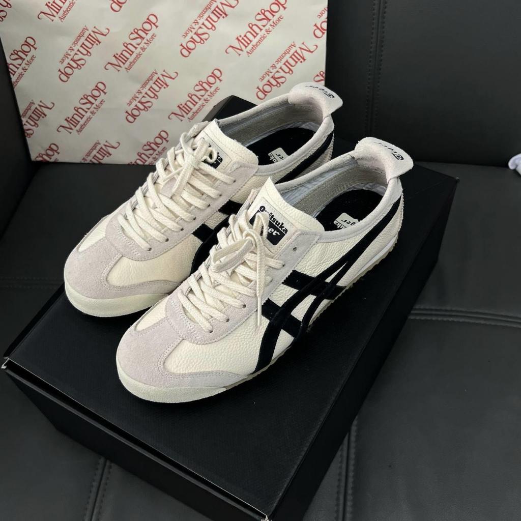 Giày Onitsuka Tiger Serrano ‘White Black’ - Chuẩn Chính Hãng Full Box Tag Store