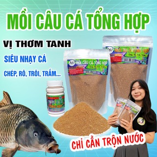 Mồi câu cá tổng hợp 361, chuyên câu Cá Chép, Trôi, Rô...Vị thơm tanh, tan chậm, nhạy cá